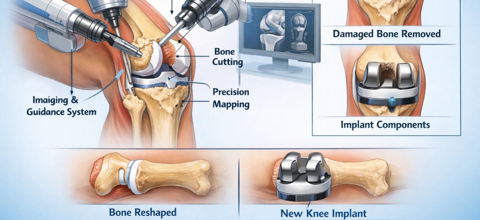 Robotic Total Knee Replacement