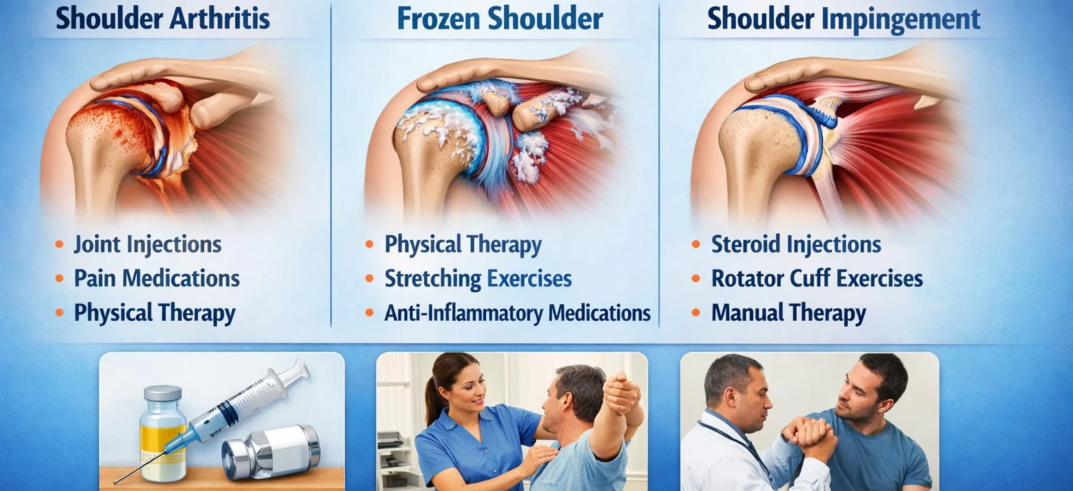 Shoulder Arthritis, Frozen Shoulder
